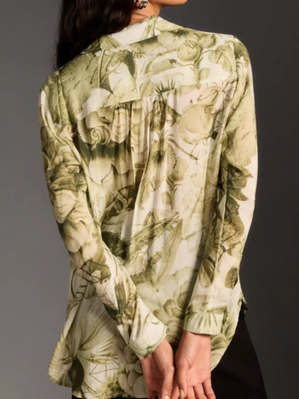 Anthropologie Romy Relaxed Buttondown Shirt by Pilcro: Manel Villalonga XS